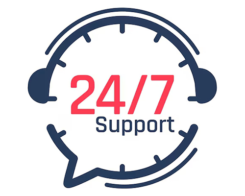 24/7 Customer Support